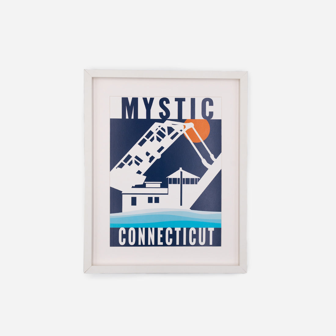 Bridge Print Poster Framed