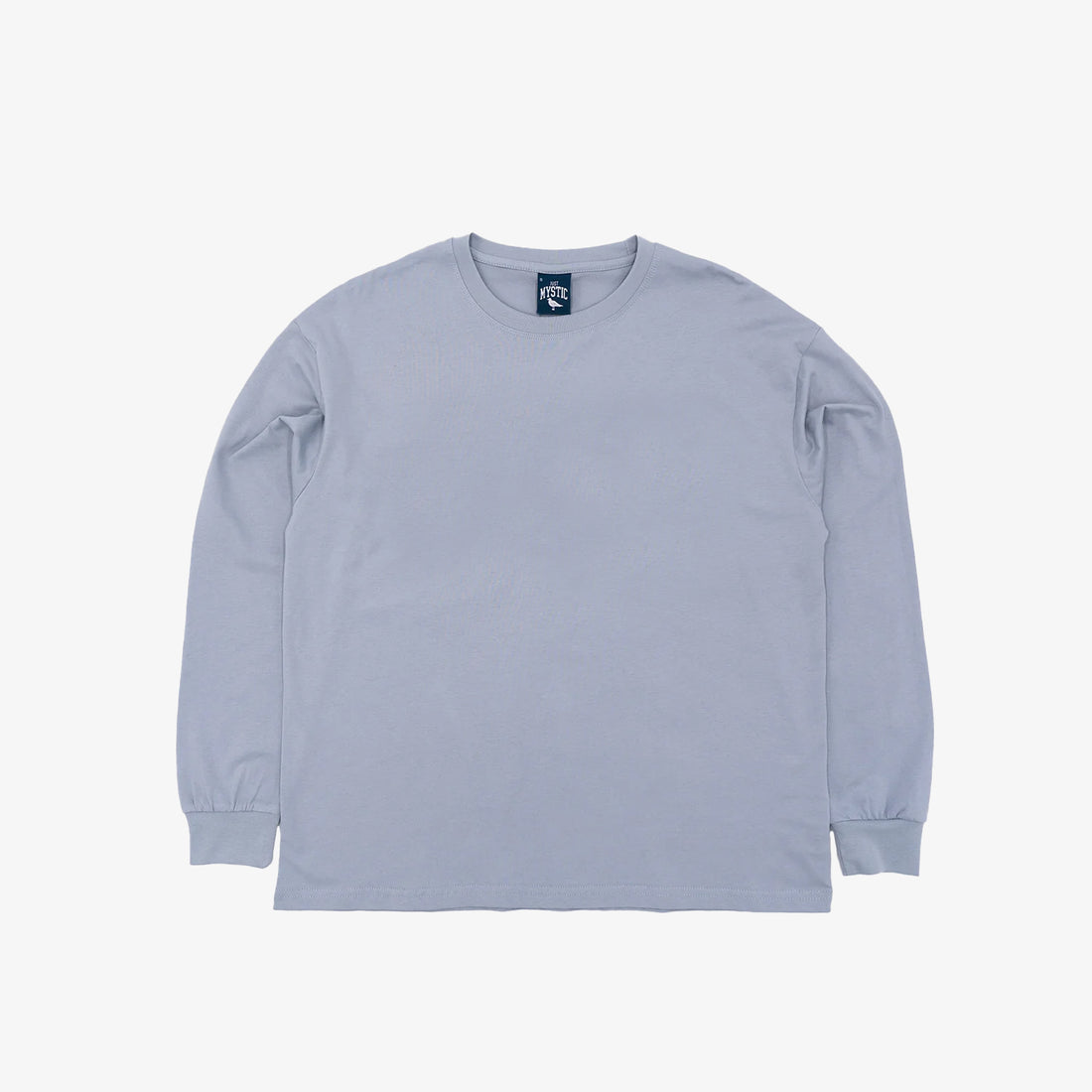180gsm Long-Sleeve T-Shirt in Saltwater Blue