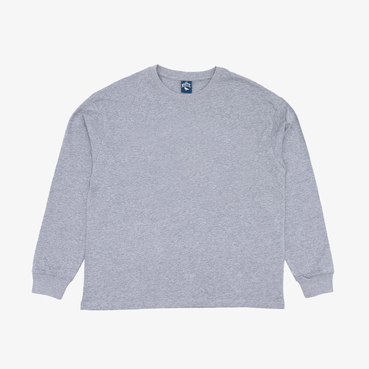 All/LS/COTTON　Msize　ライトグレー 180gsm Long-Sleeve T-Shirt in Grey – The Just Brand