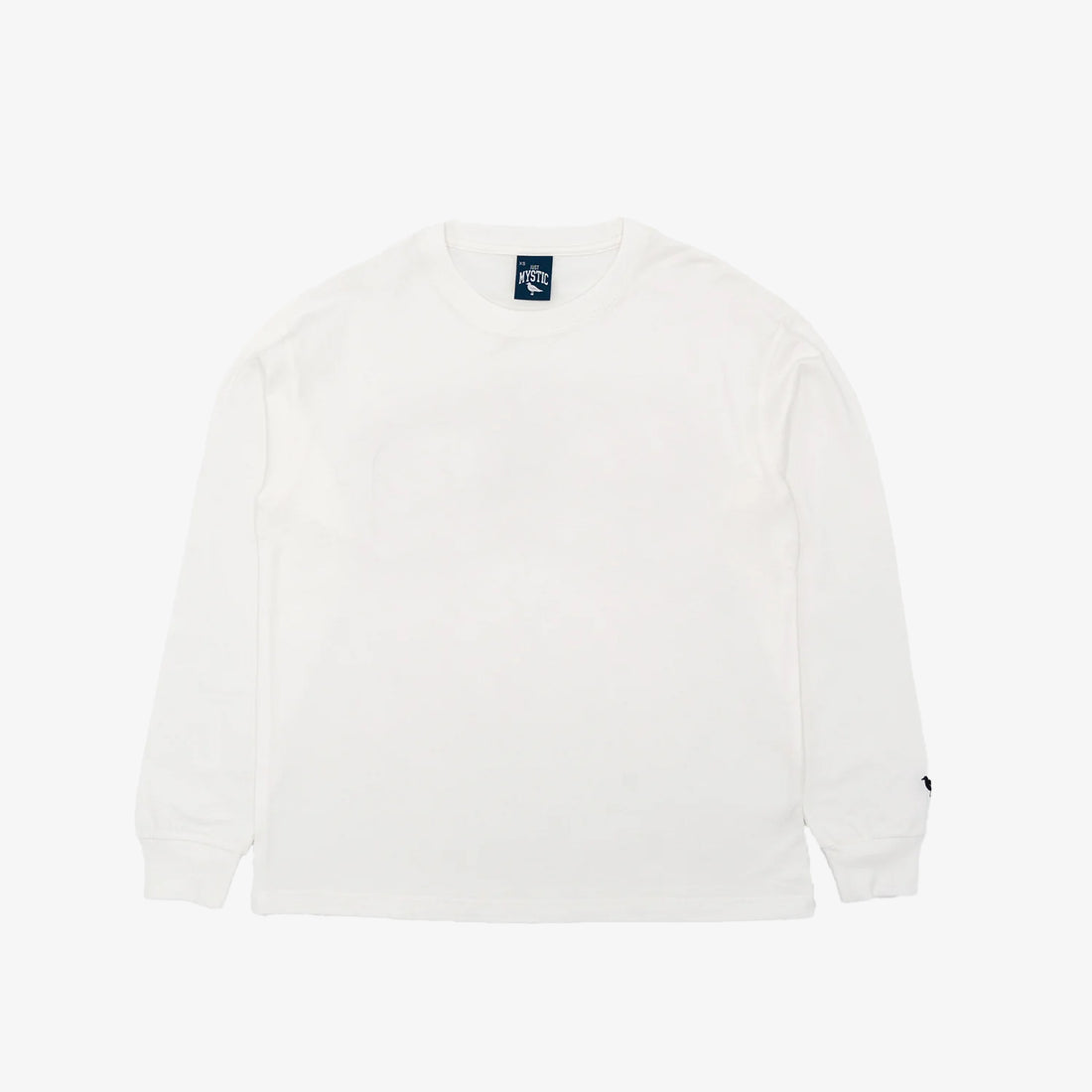 180gsm Long-Sleeve T-Shirt in White