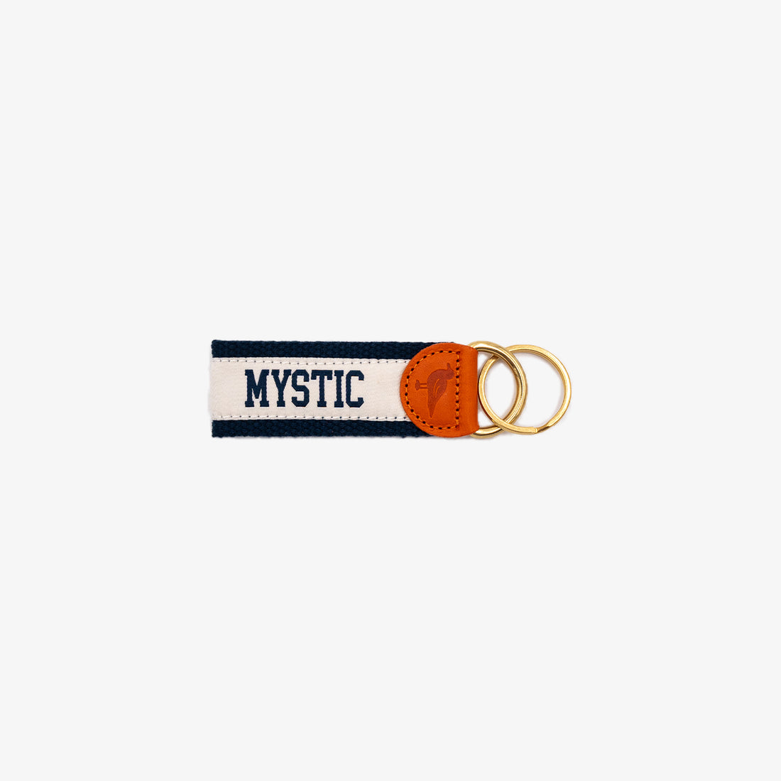 Mystic Keychain with White Ribbon