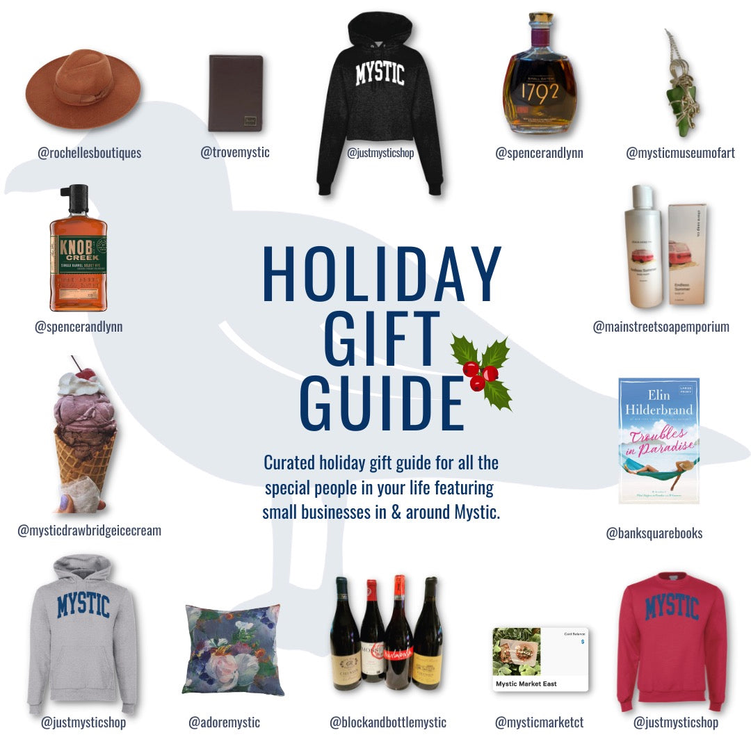 Apparel and more great gift ideas from Mystic, Connecticut for (almost) all humans!