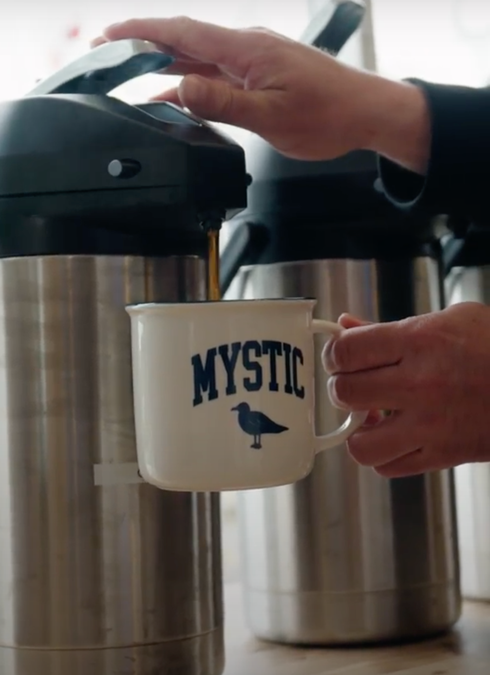 Introducing Craftsman Cliff Roasters at Just Coffee: A Perfect Blend of Craftsmanship and Seaside Charm in the Just Mystic Flagship Store