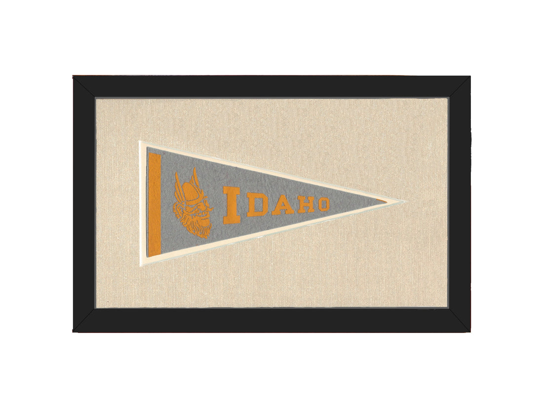Vintage University of Idaho Pennant