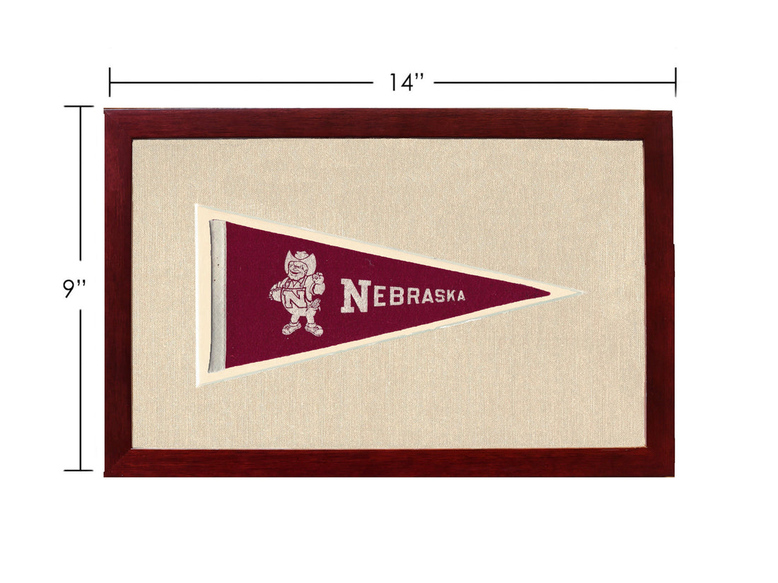 Vintage University of Nebraska Pennant