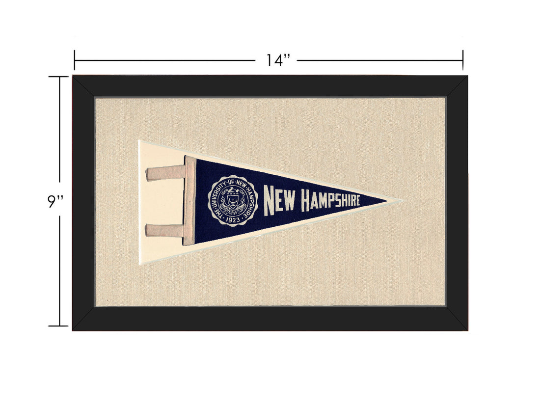 Vintage University of New Hampshire Pennant