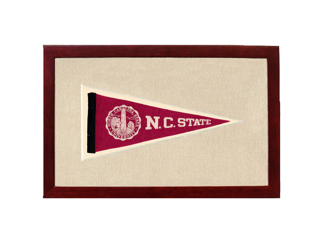 Vintage NC State Pennant