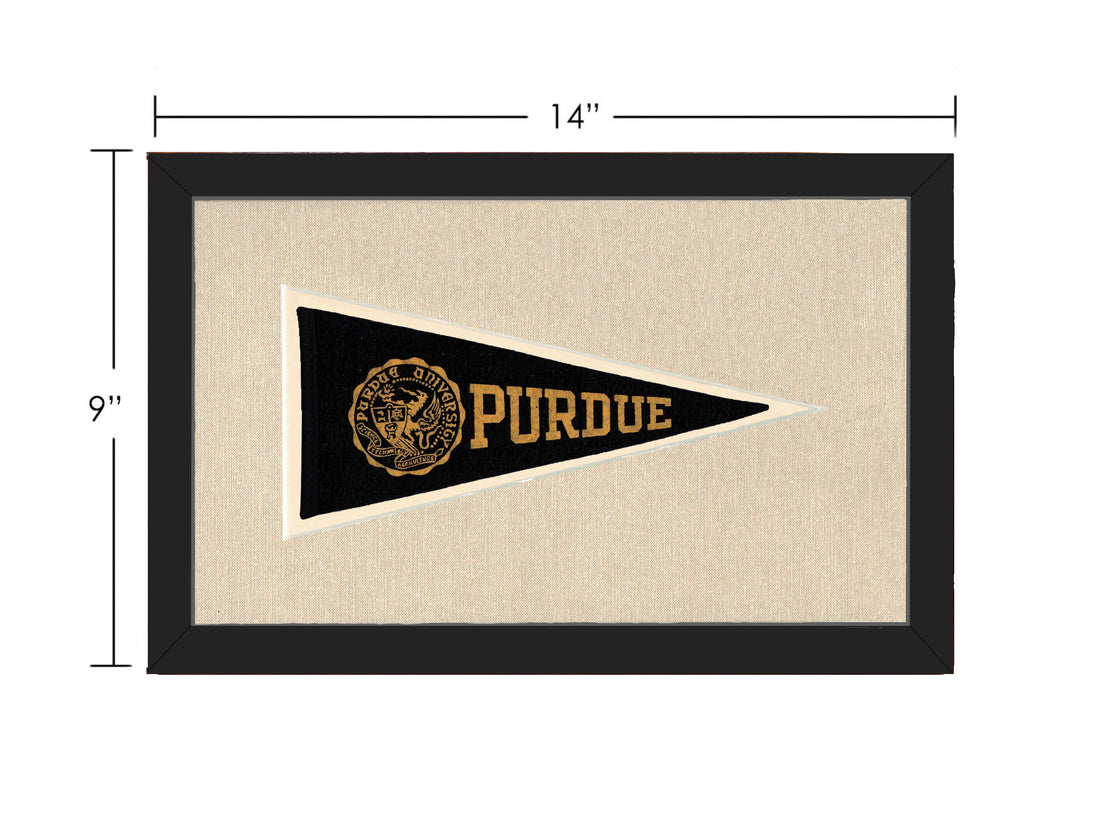 Vintage Purdue Pennant