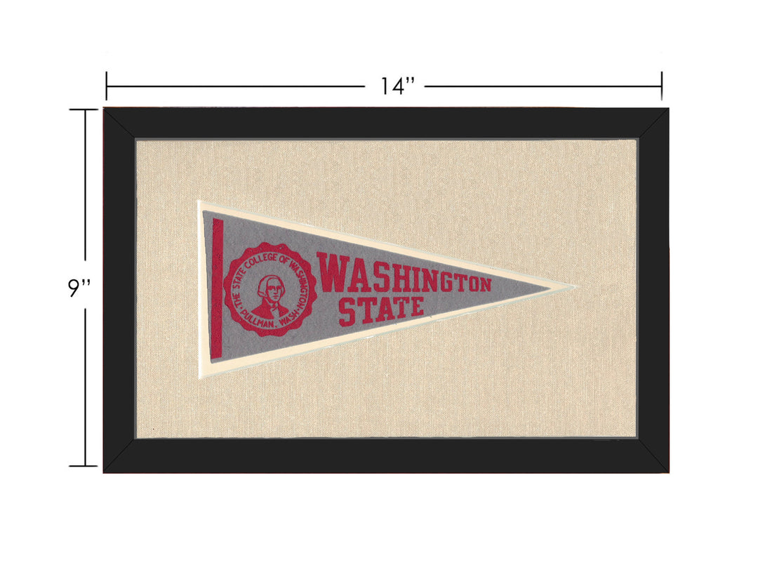 Vintage Washington State University Pennant