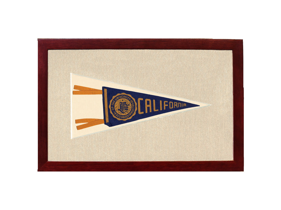 Vintage University of California Pennant