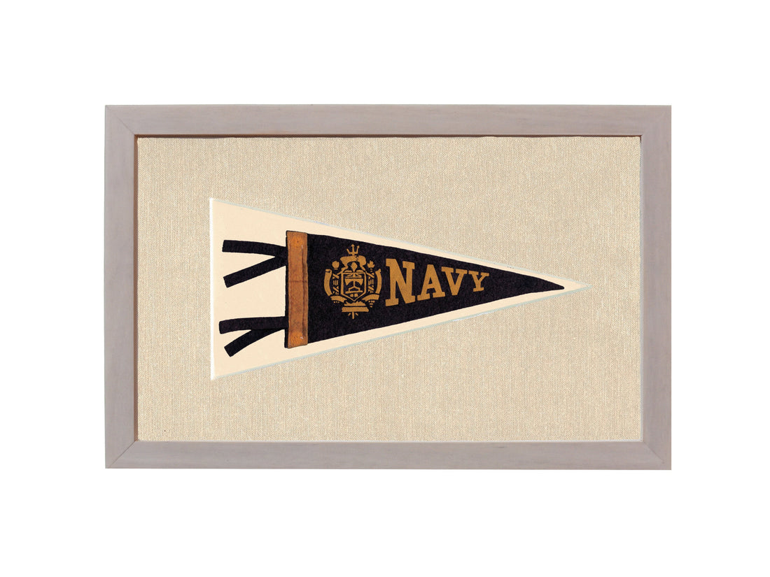 Vintage Navy Pennant