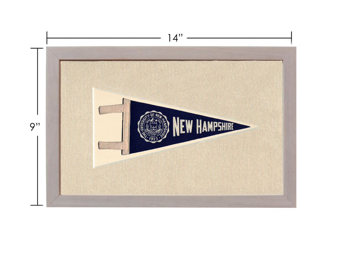 Vintage University of New Hampshire Pennant