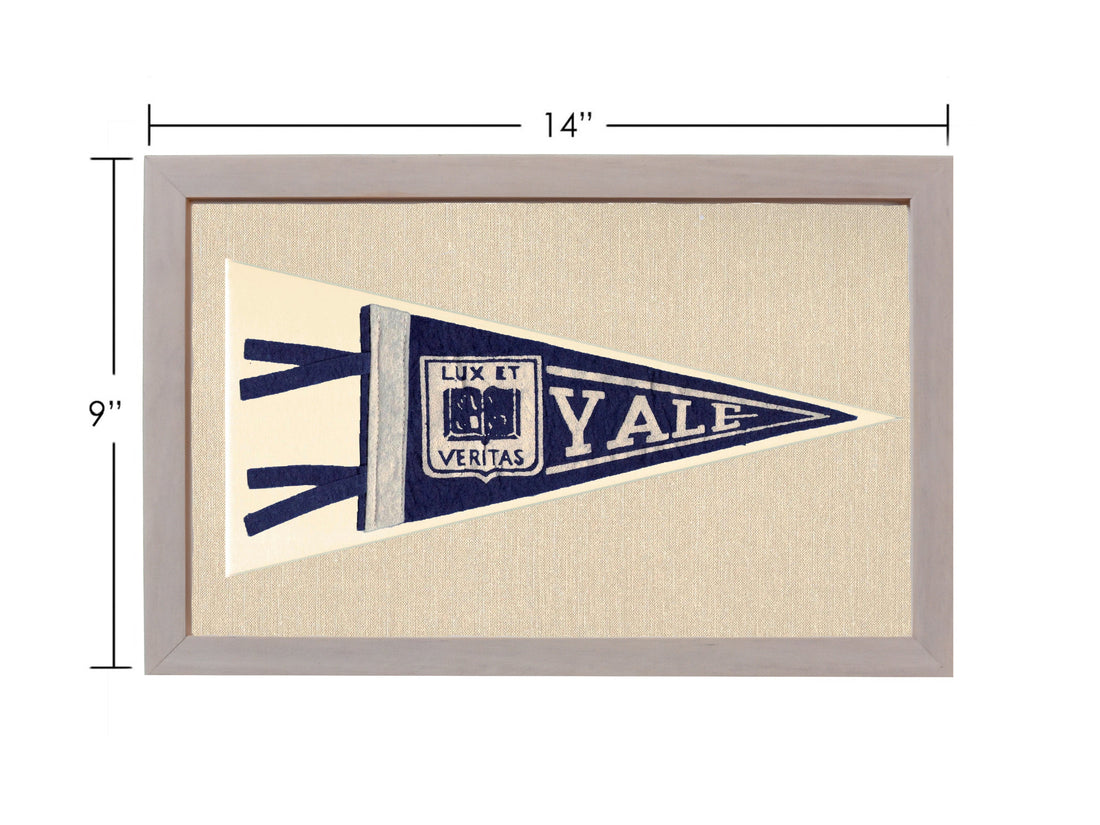 Vintage Yale University Pennant