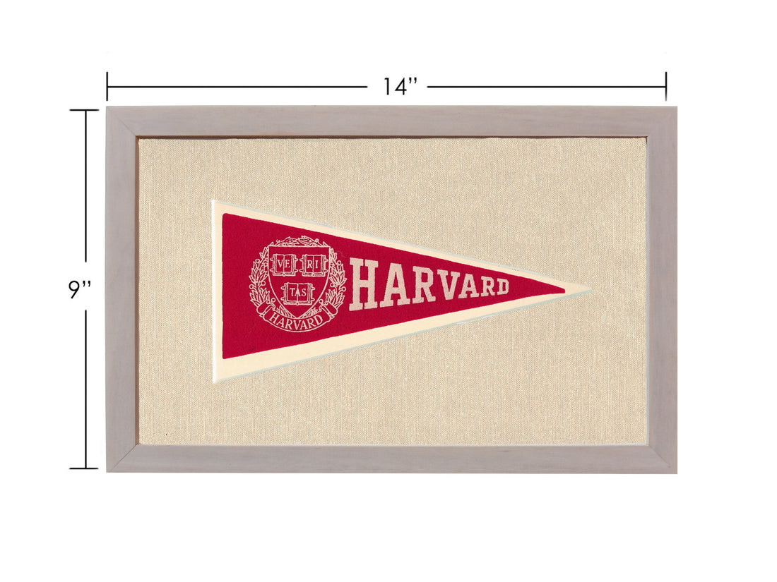 Vintage Harvard Pennant