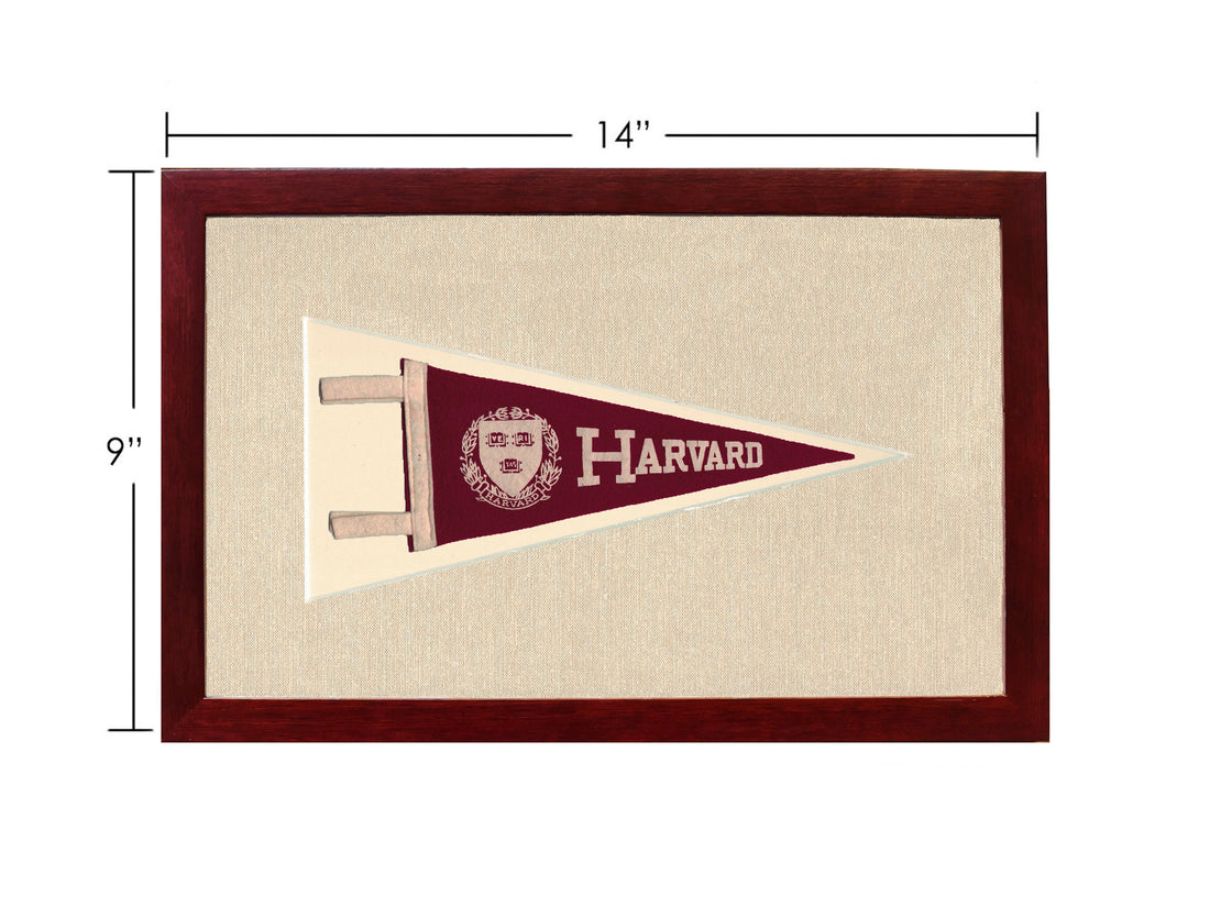 Vintage Harvard Pennant