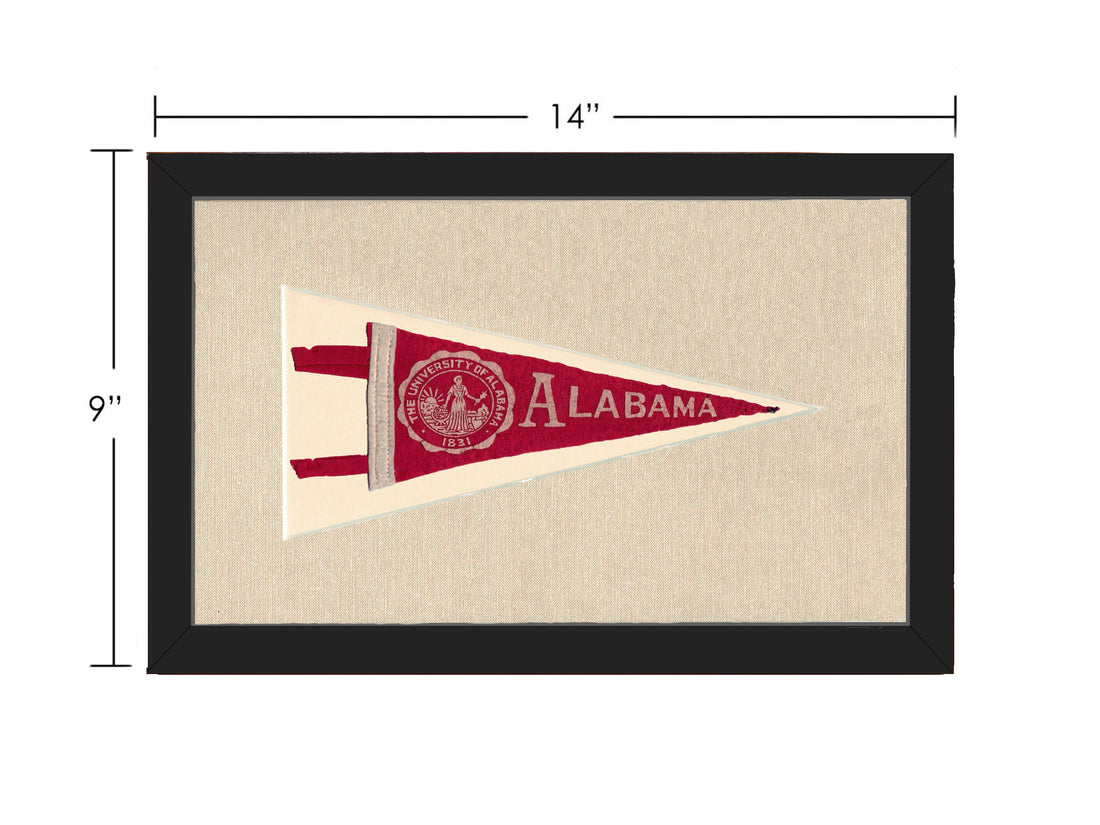 Vintage University of Alabama Pennant