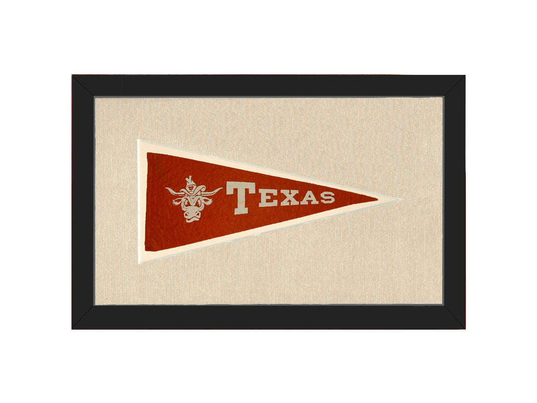 Vintage University of Texas Pennant