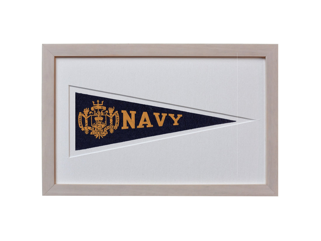 Vintage Navy Hormel Pennant