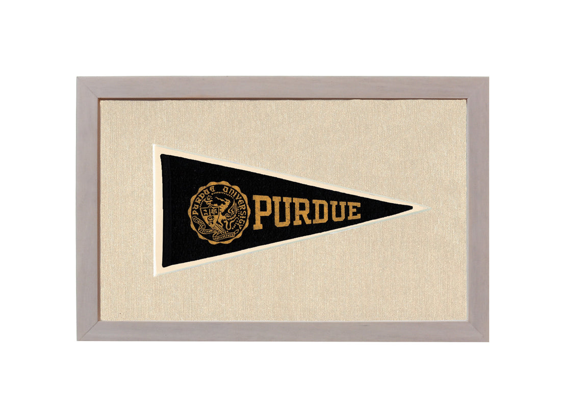 Vintage Purdue Pennant