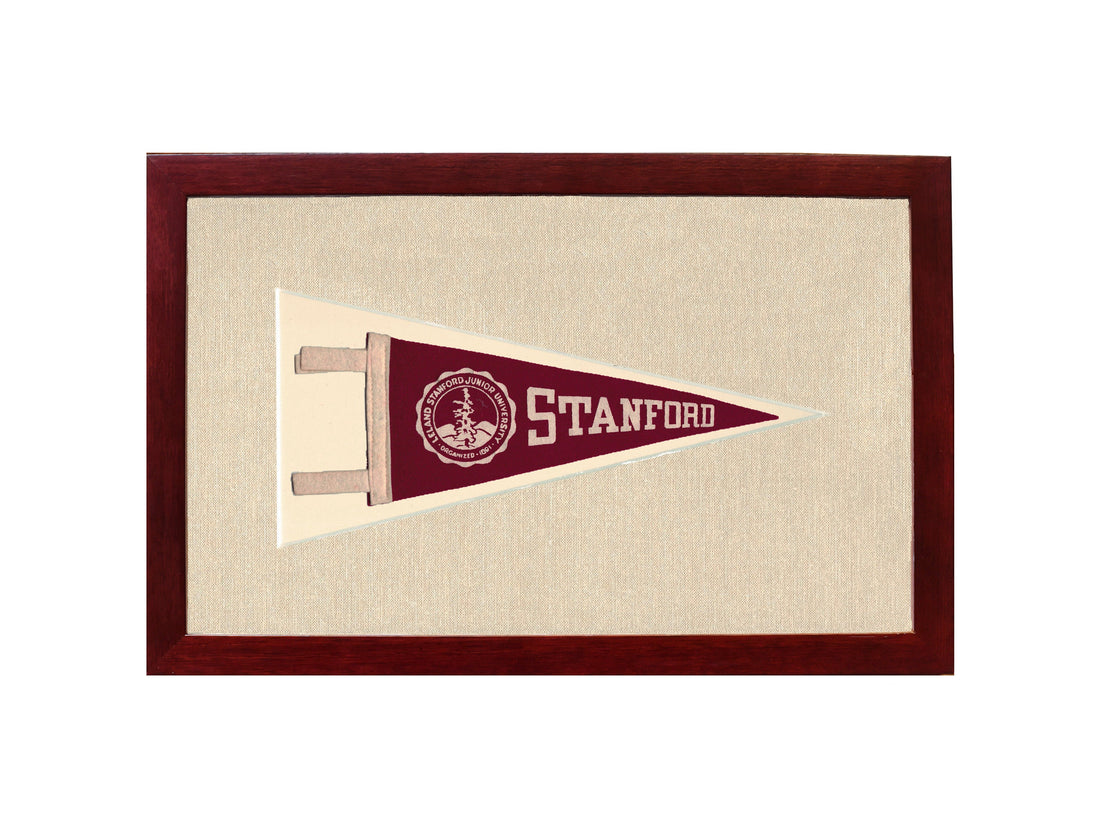 Vintage Stanford University Pennant