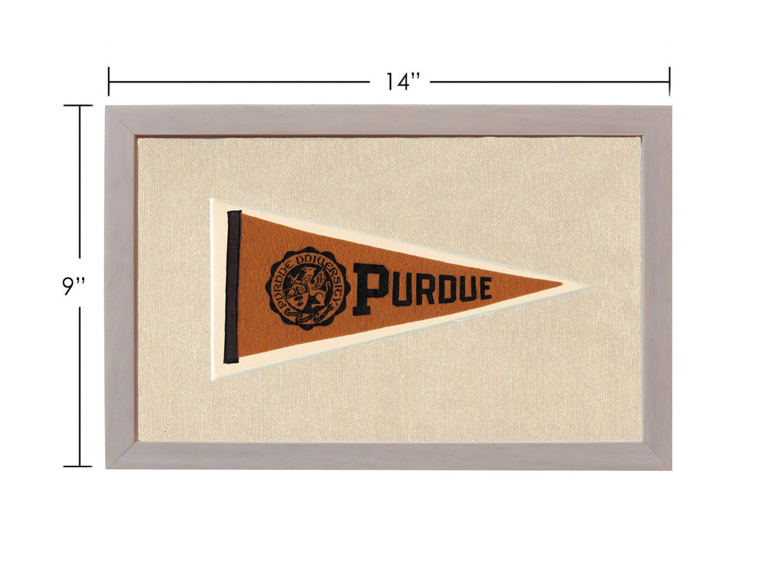 Vintage Purdue Pennant
