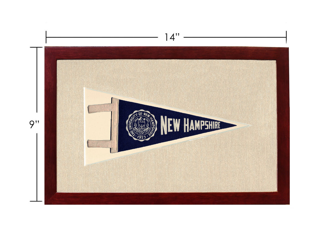 Vintage University of New Hampshire Pennant