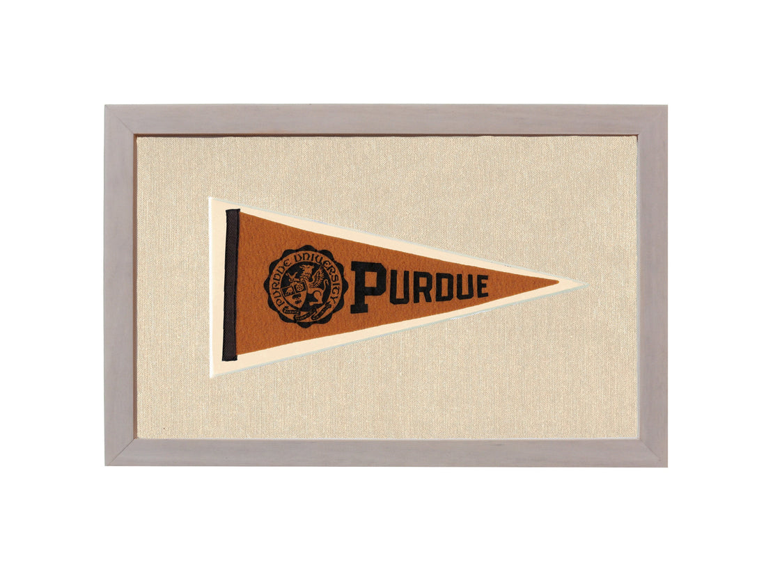 Vintage Purdue Pennant