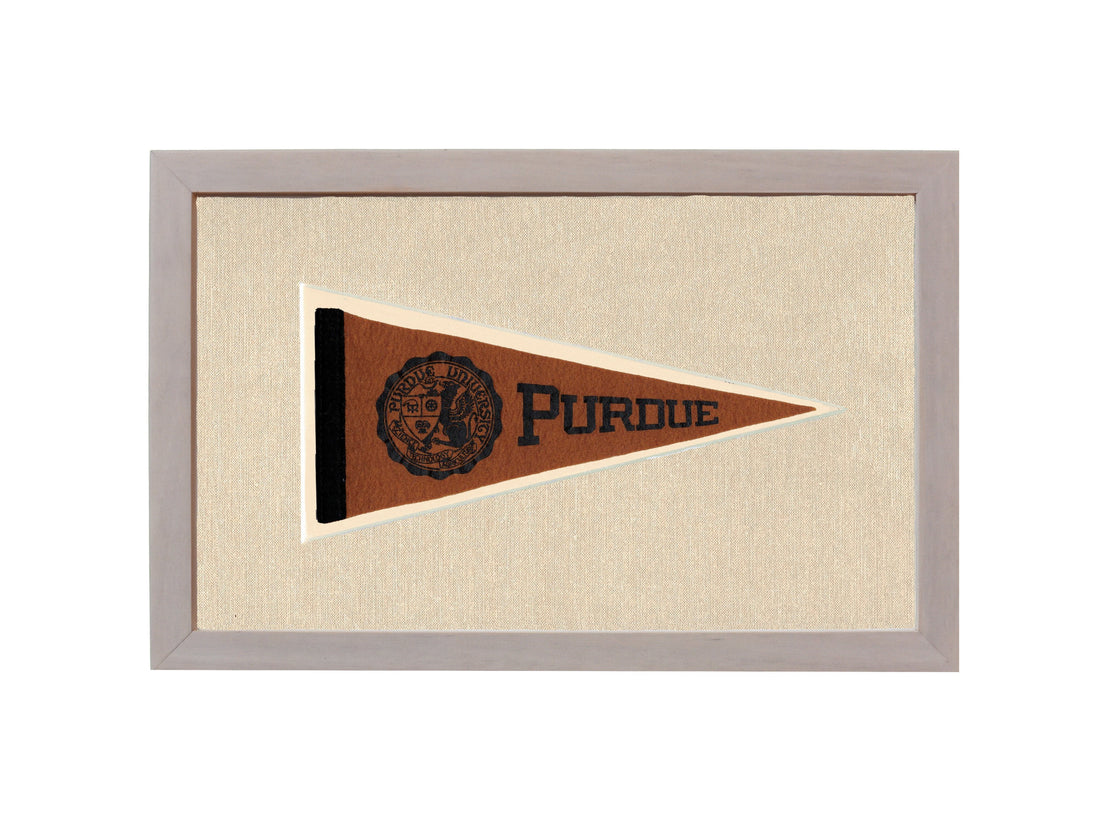 Vintage Purdue Pennant