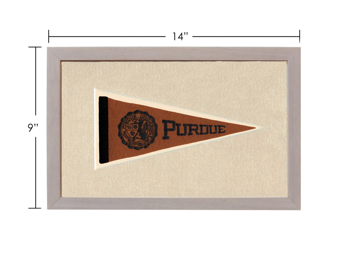 Vintage Purdue Pennant