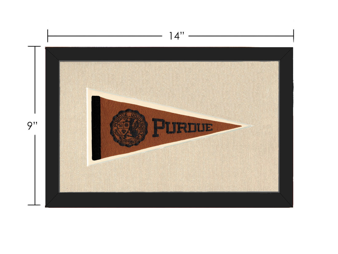 Vintage Purdue Pennant