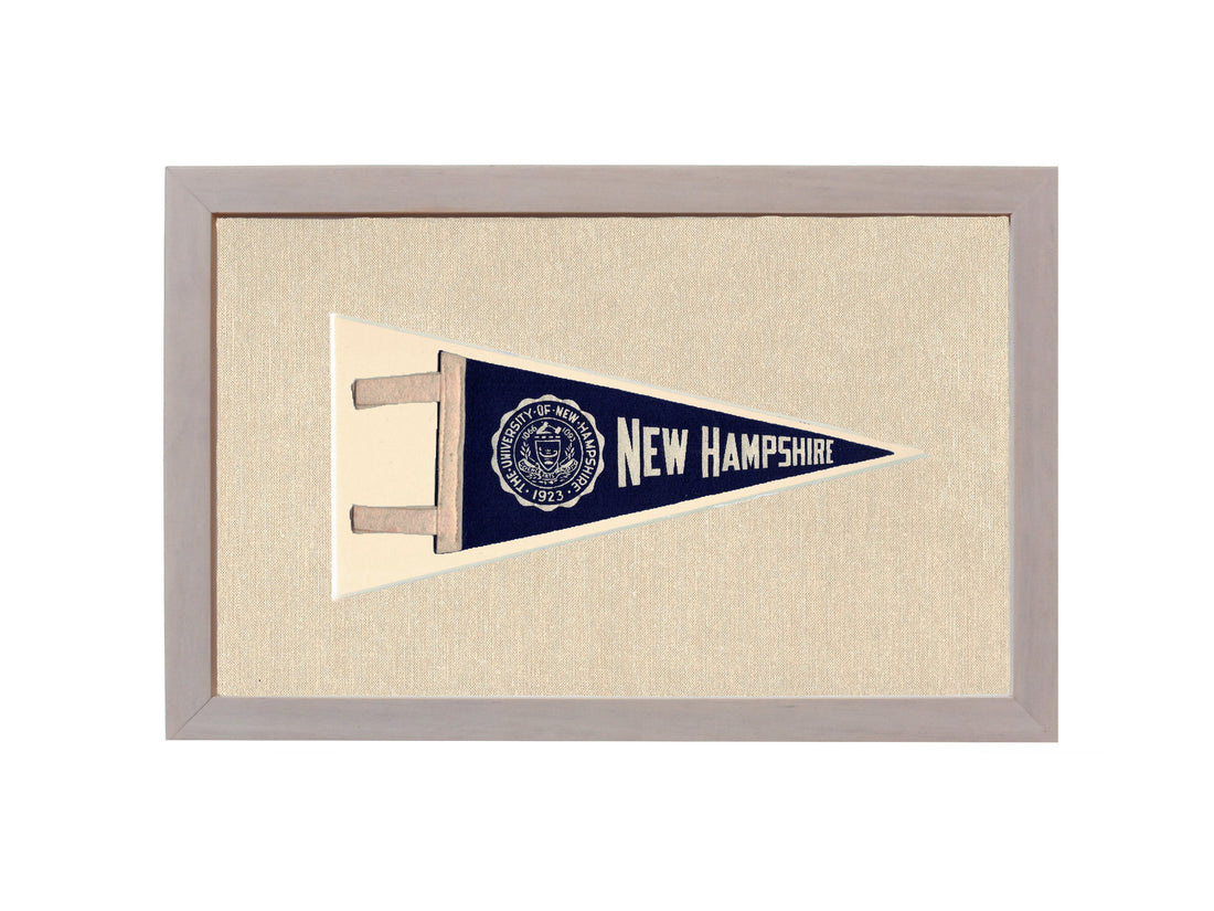 Vintage University of New Hampshire Pennant