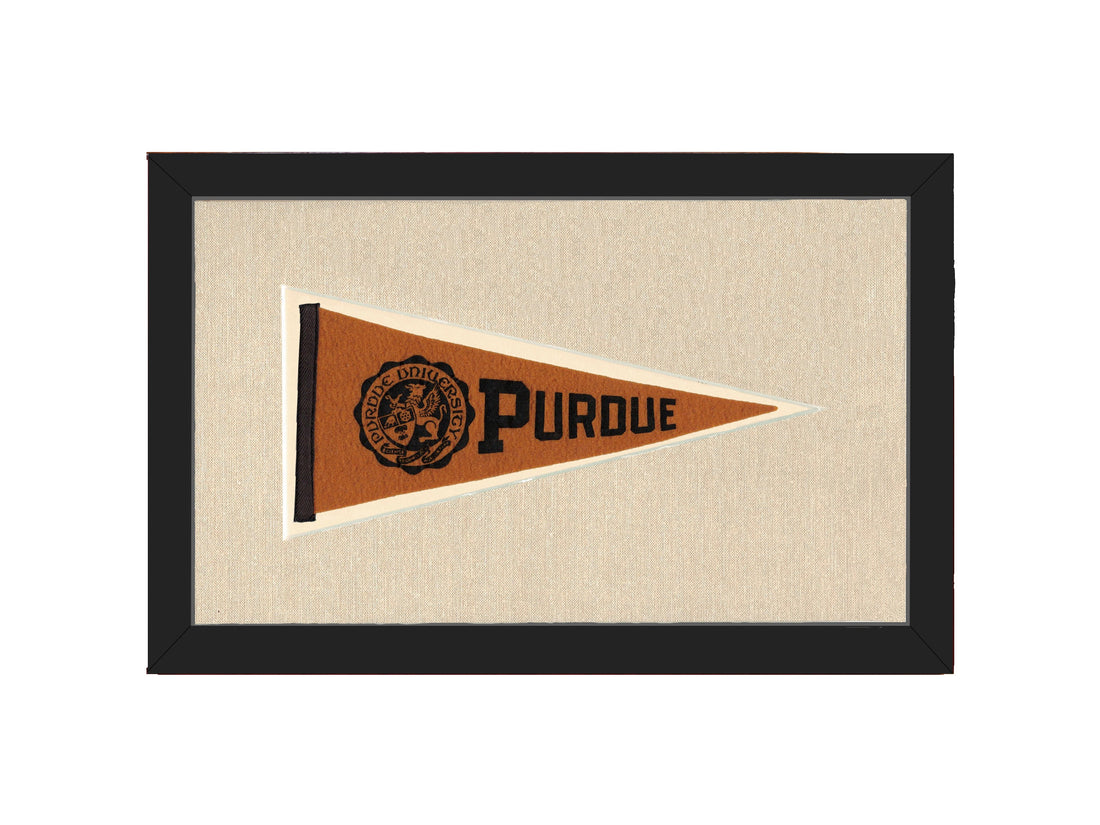 Vintage Purdue Pennant