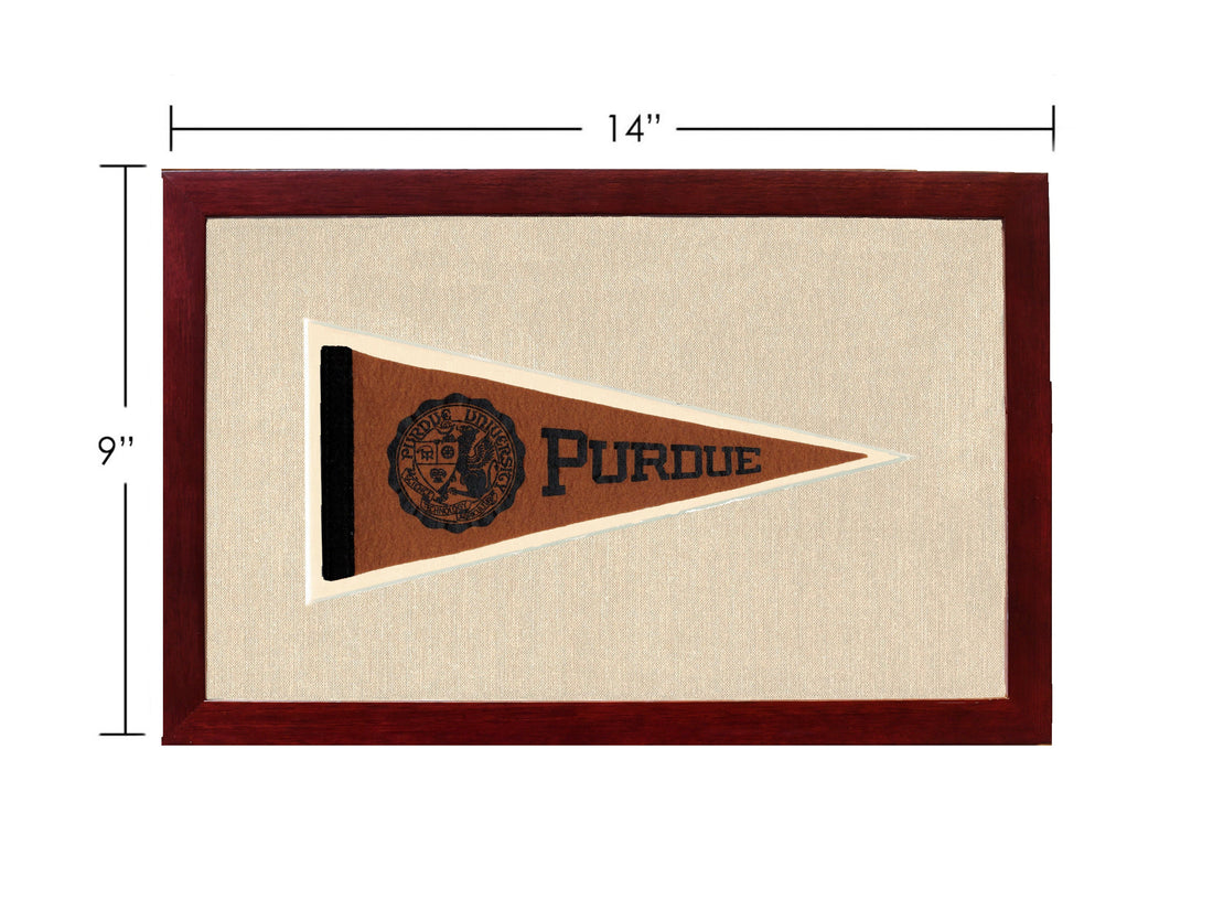 Vintage Purdue Pennant