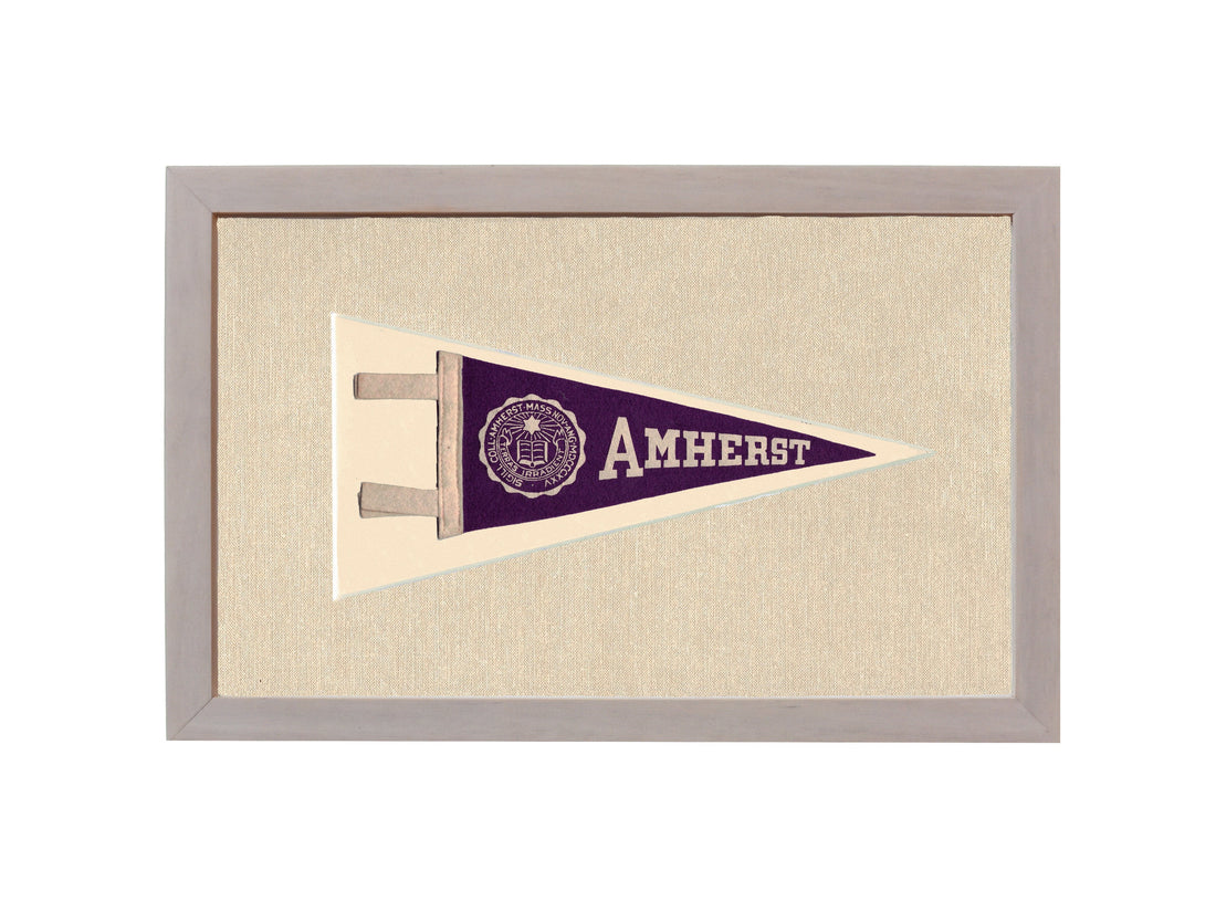 Vintage Amherst College Pennant