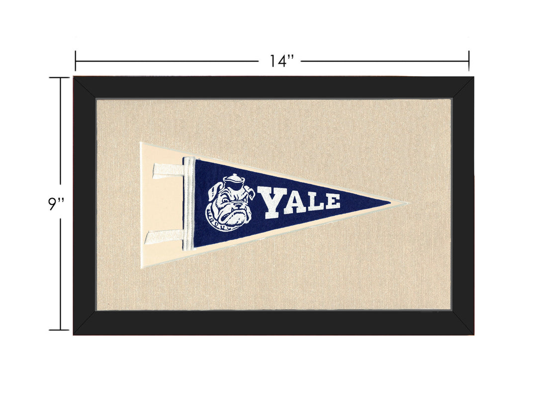 Vintage Yale University Pennant