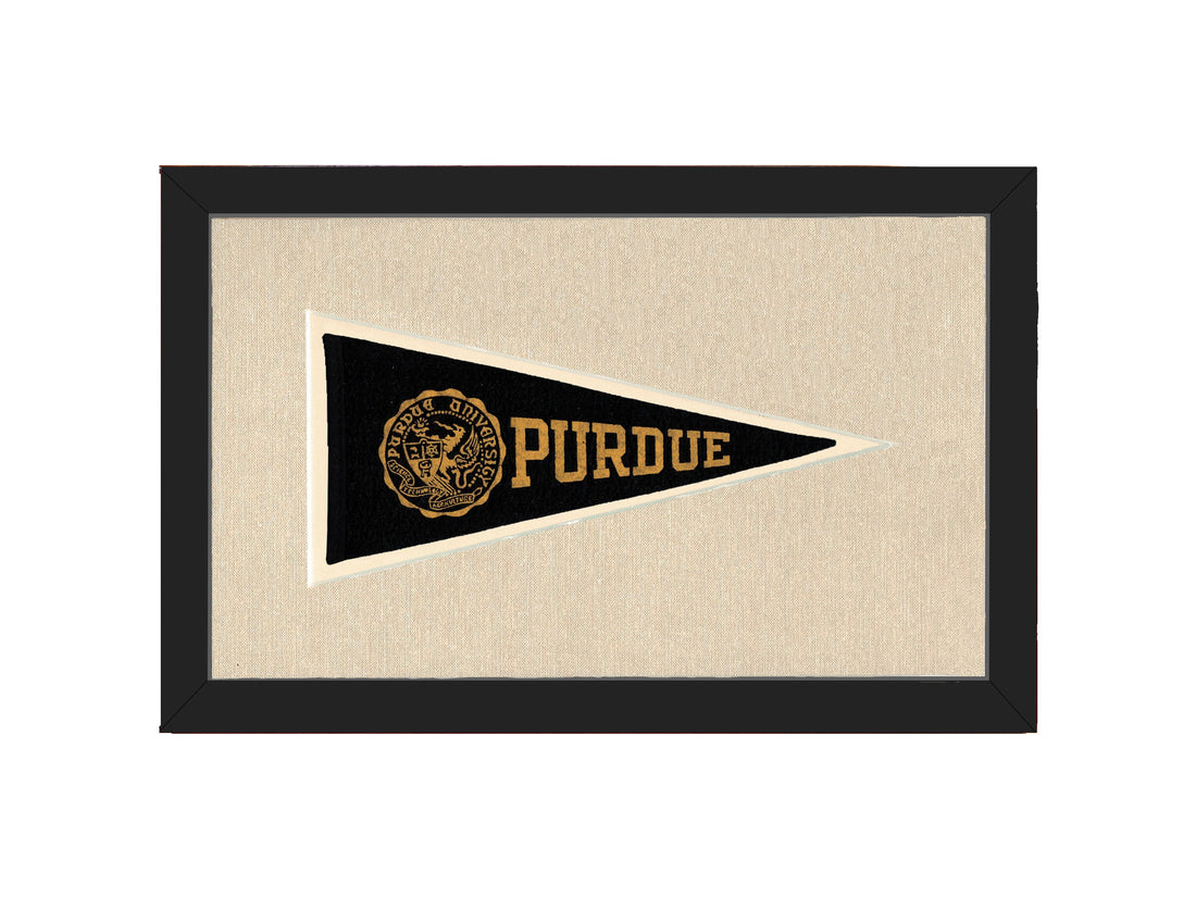 Vintage Purdue Pennant