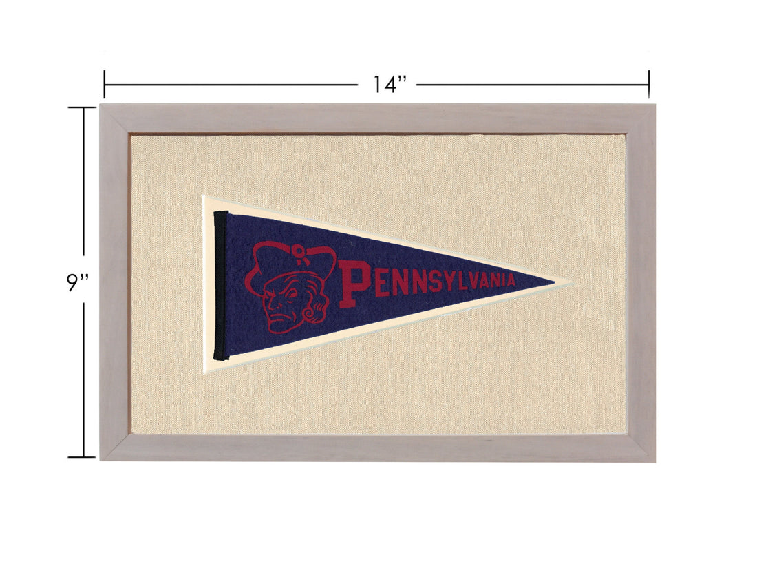 Vintage Pennsylvania Pennant