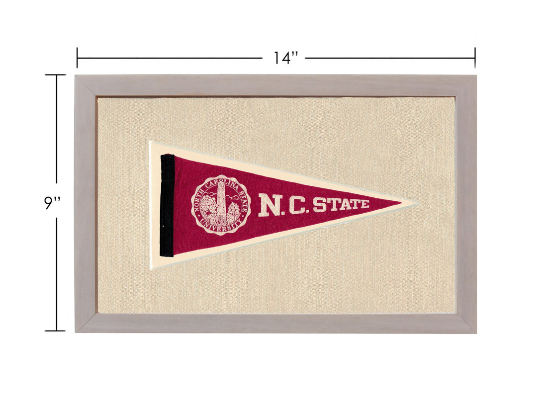 Vintage NC State Pennant