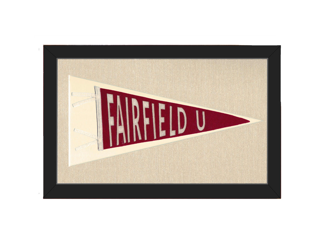 Vintage Fairfield University Pennant