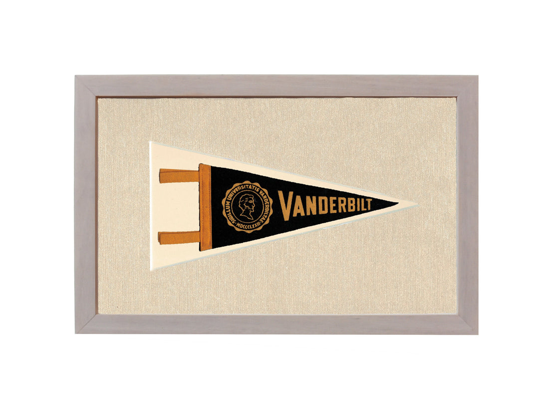 Vintage Vanderbilt University Pennant