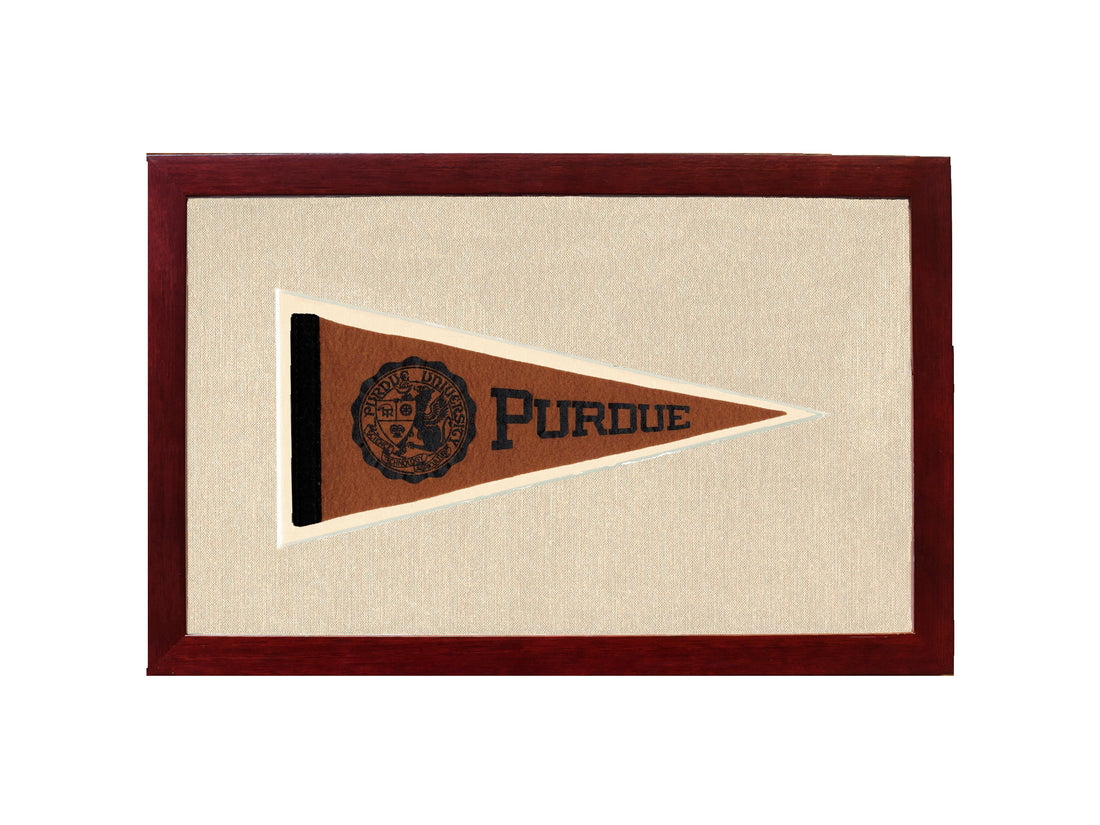Vintage Purdue Pennant