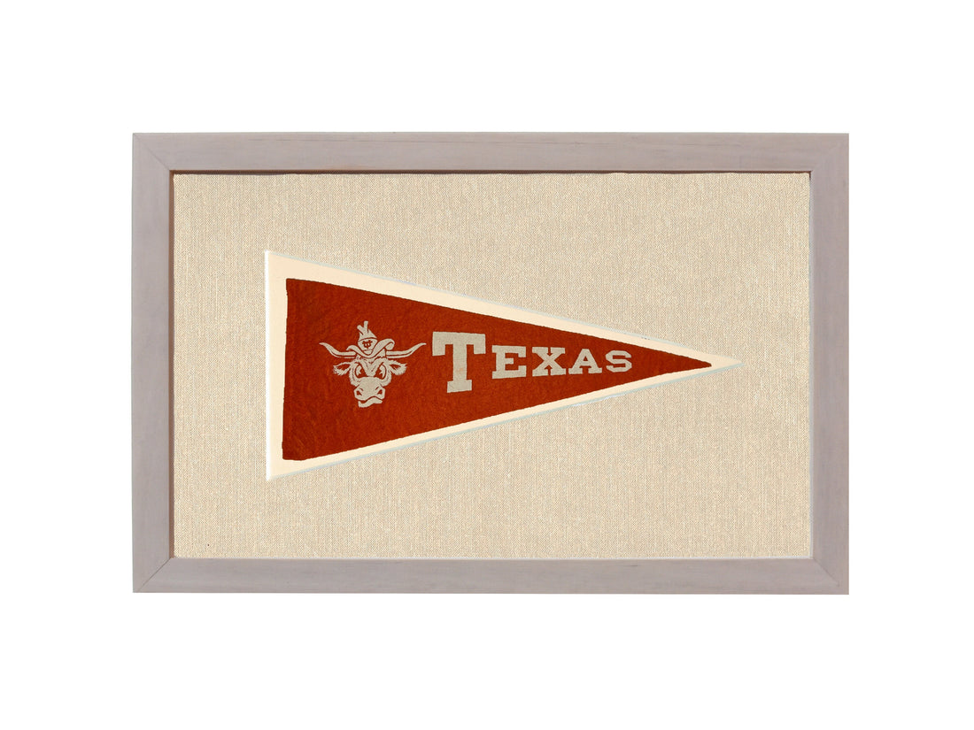 Vintage University of Texas Pennant