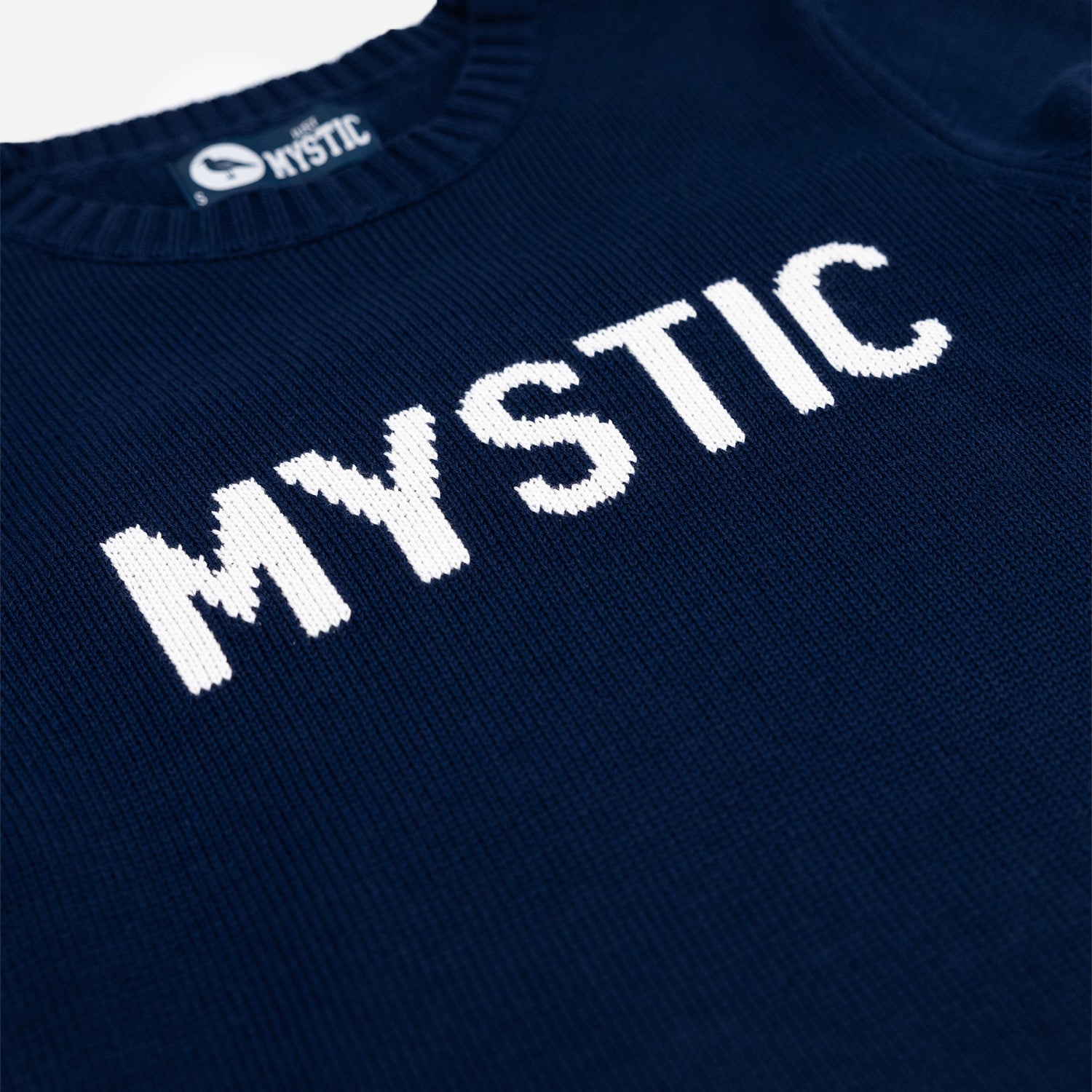 Mystic Women's Intarsia Knit Sweater in Navy – The Just Brand