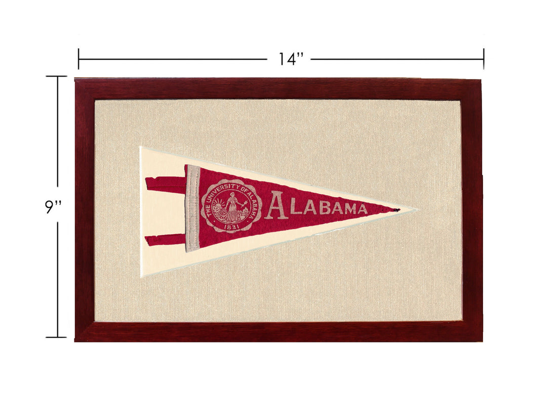Vintage University of Alabama Pennant