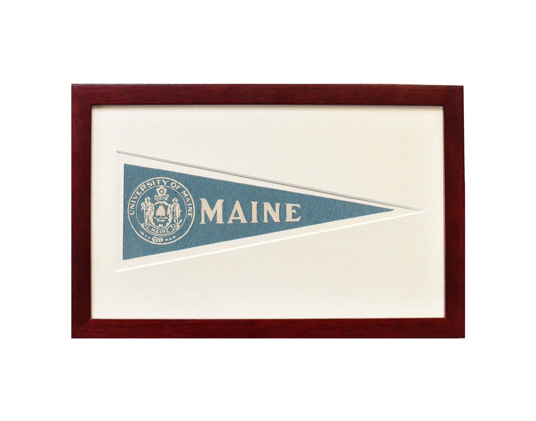Vintage Maine University Hormel Pennant (J Press)