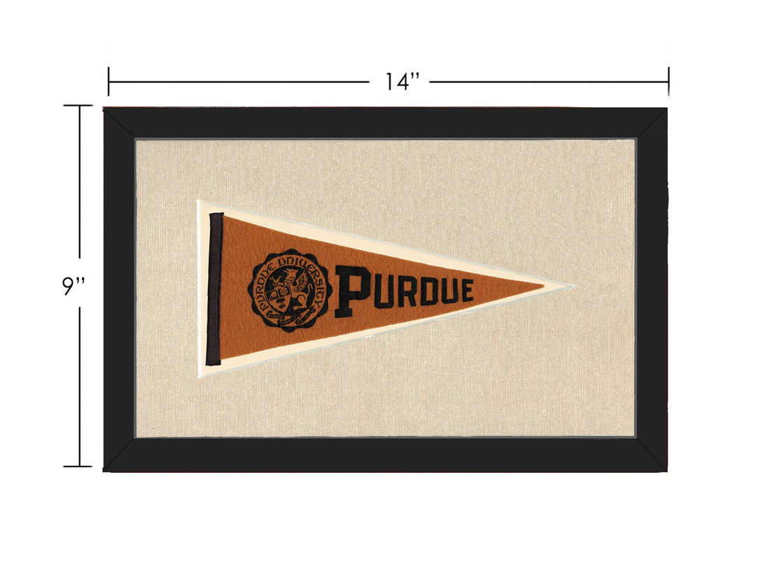 Vintage Purdue Pennant