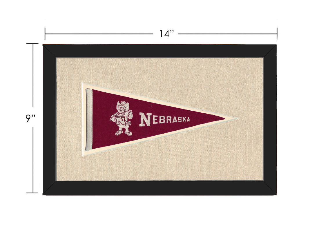 Vintage University of Nebraska Pennant