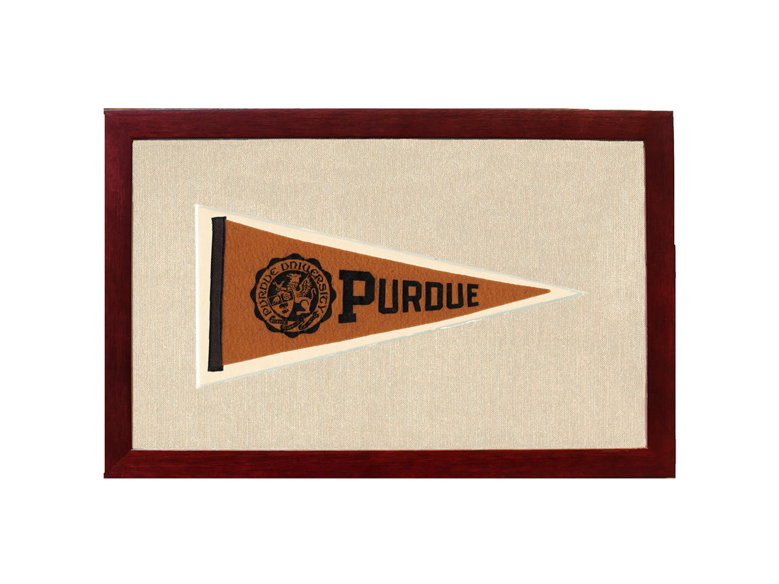 Vintage Purdue Pennant