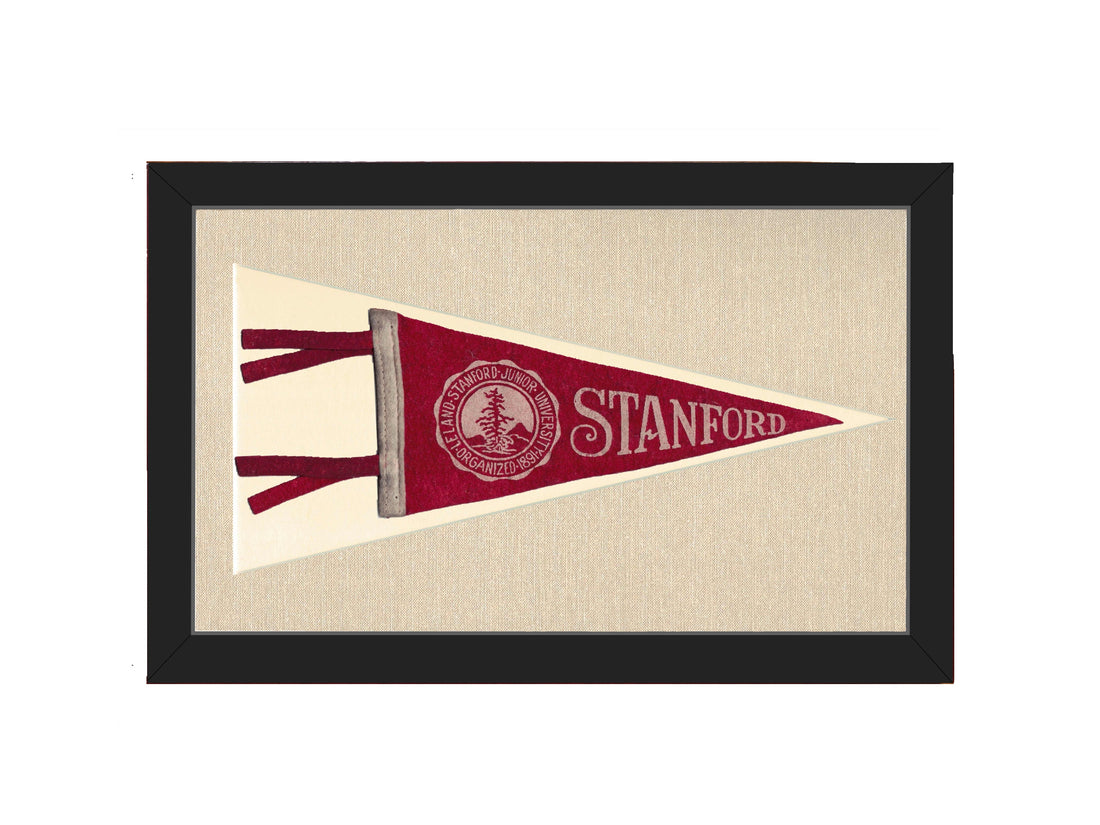 Vintage Stanford University Pennant