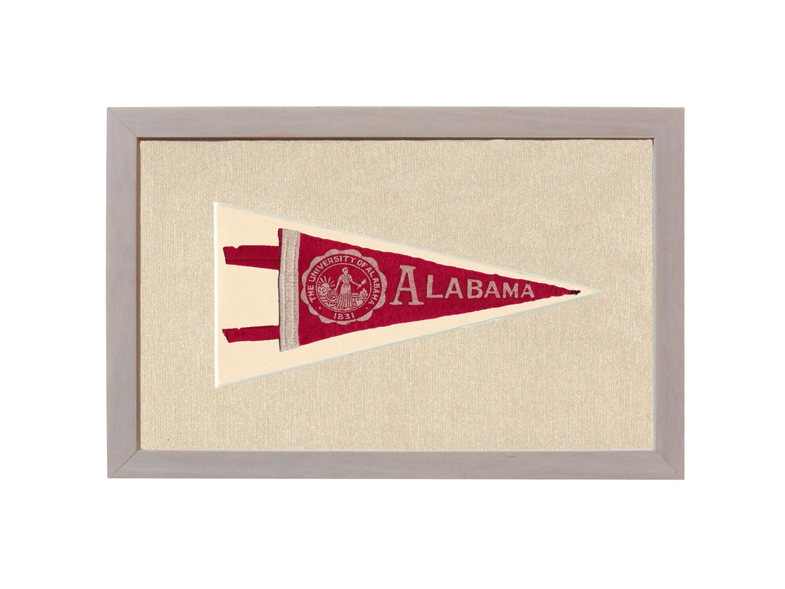 Vintage University of Alabama Pennant